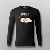 My Code Is Compiling Funny T-shirt For Men