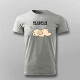 My Code Is Compiling Funny T-shirt For Men