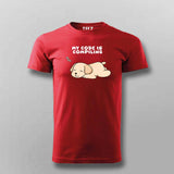 My Code Is Compiling Funny T-shirt For Men