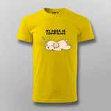 My Code Is Compiling Funny T-shirt For Men