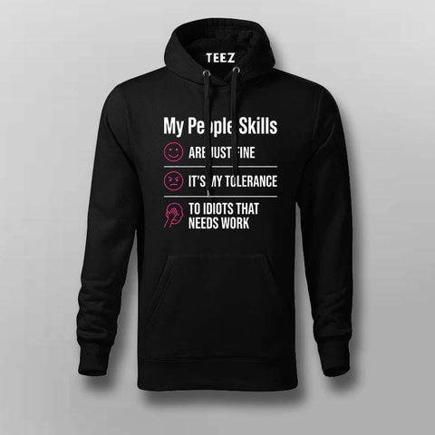 My People Skills Hoodie For Men