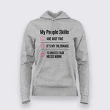 My People Skills T-shirt For Women