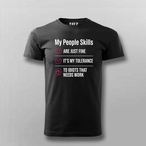 My People Skills T-shirt For Men