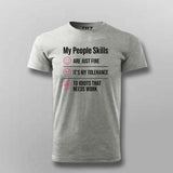 My People Skills T-shirt For Men