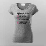 My People Skills T-shirt For Women