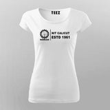 NIT Calicut 1961 Vintage Women's Tee