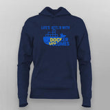 Docker Volumes DevOps Life – Hoodie for Women
