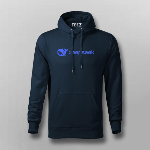 DeepSeek Hoodie for Men-Futuristic AI-Inspired Style