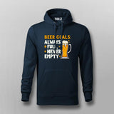 Always Full Beer Hoodie for Men – Funny Hoodie Online India