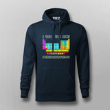 I Wear This Shirt Periodically Hoodie For Men - Funny Science