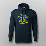 Superposition Coffee Mode Hoodie For Men – Quantum Caffeine State