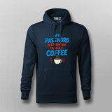 My Password Is Stronger T-Shirt For Men – Coffee vs Code Edition
