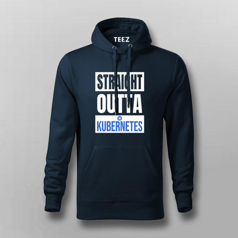 Straight Outta Kubernetes Hoodie for Men – DevOps Life