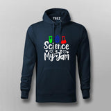 Science Is My Jam Hoodie For Men - Cool Science Lover