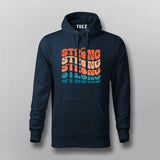 Strong Strong Strong" Gym Motivation Hoodie For Men