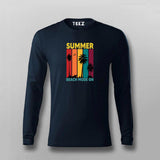 Summer Beach Mode On T-shirt For Men