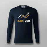 XAU Gold Trading T-shirt For Men