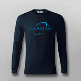 Harman Logo T-Shirt For Men – Tech-Inspired Comfort