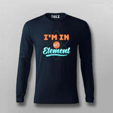 I'm In My Element T-Shirt For Men - Clever Science & Chemistry Tee
