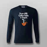 Error 418 I'm a Teapot T-shirt For Men