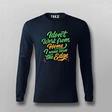 Work from the Edge T-Shirt For Men – Not Your Average Remote Dev