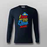 Lost in the Cloud T-Shirt For Men – Digital Disaster Edition