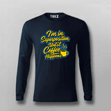 Superposition Coffee Mode T-Shirt For Men – Quantum Caffeine State