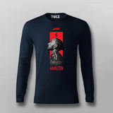 Lewis Hamilton Ferrari F1 T-shirt For Men