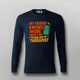 Fridge Knows Me T-Shirt For Men – Confessions of a Midnight Snacker