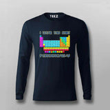 I Wear This Shirt Periodically T-Shirt For Men - Funny Science Tee