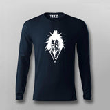 Kenpachi Line Art Anime T-shirt For Men