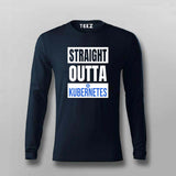 Straight Outta Kubernetes T-Shirt for Men – DevOps Life