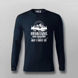 The Mountains Are Calling T-shirt For Men