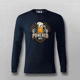 Powered by Beer T-Shirt for Men – Funny Tee Online India