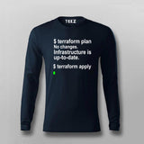 Run Terraform Apply T-Shirt For Men – DevOps Engineer