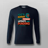 Firmware Update Pending T-Shirt For Men – For Buggy Humans