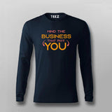 Mind the Business T-Shirt for Men – Online India