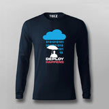 Deploy Happens T-Shirt for Men – Dev Life Edition