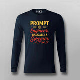 Prompt Engineer T-Shirt for Men – AI Wizard Mode Activated