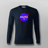 Pew Pew Space T-Shirt for Men - Fun Cosmic Style