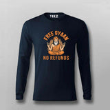 Free Gyaan No Refunds Funny T-shirt For Men