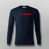 T1 Faker Esports T-shirt For Men