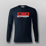 CEO in Progress – Future Boss Loading T-Shirt For Men