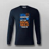 AI Has Better Social Skills T-Shirt For Men – Built for Code & Comfort