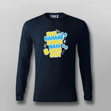 Dus Bahane Gym Funny Hindi T-shirt For Men