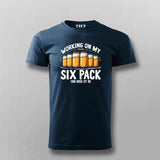 Funny Six Pack Beer T-Shirt for Men – Online India
