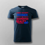 Augmented Reality Feedback T-Shirt For Men – Upgrade Your Comfortzone
