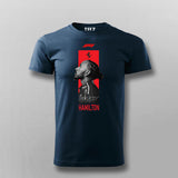 Lewis Hamilton Ferrari F1 T-shirt For Men