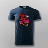 Error 404 Emotions Not Found T-Shirt For Men – Dead Inside
