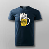 Beer Quote T-shirt For Men